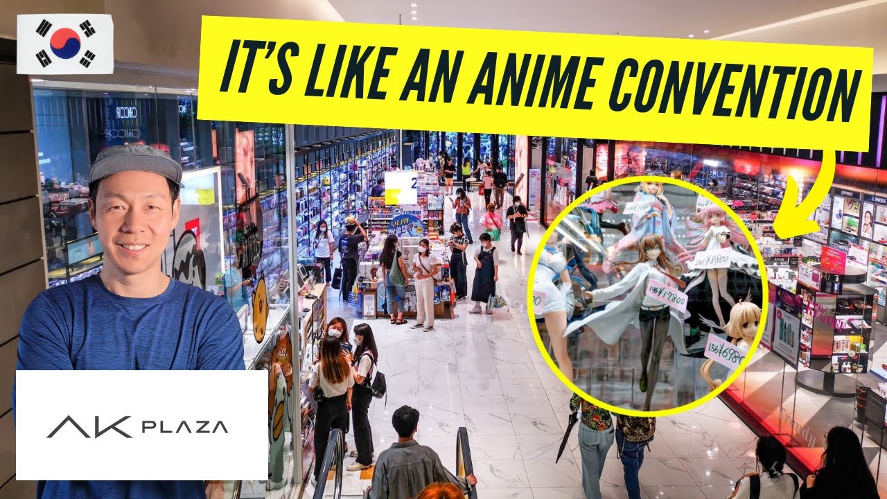 There's an ENTIRE Floor of Manga, Anime and Video Games (AK Plaza Hongdae)