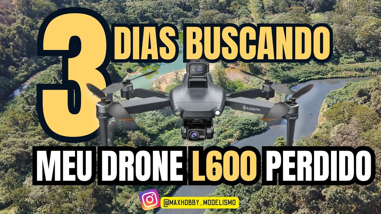 LYZRC L600 PRO GPS 5G WiFi FPV | CAIU NO PRIMEIRO VOO TESTE