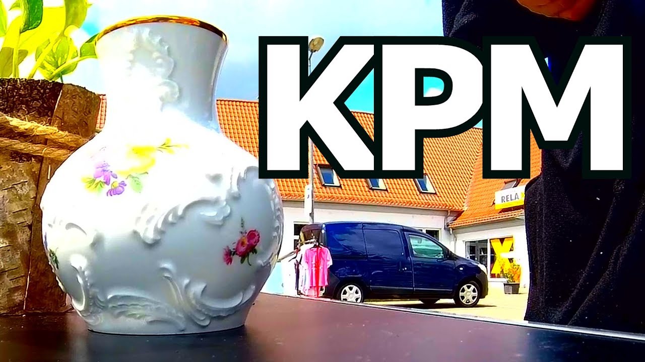 Видел шикарную вазу💝KPM за 25 EURO💰