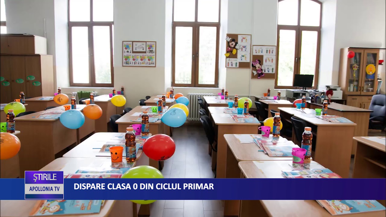 CLASA 0 DISPARE DE LA CICLUL PRIMAR