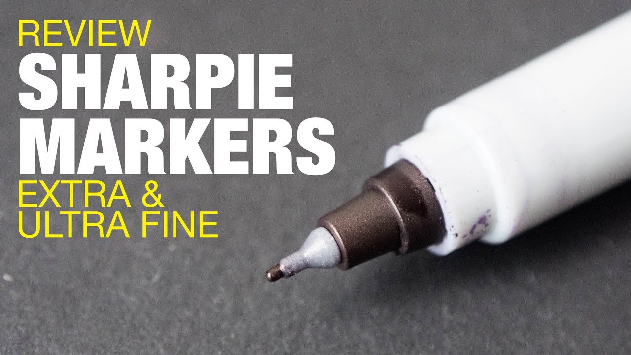 Artist Review: Sharpie Extra & Ultra Fine Markers for Drawing