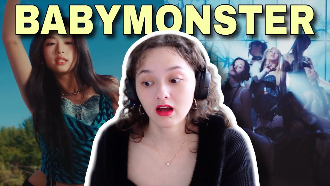 First Time REACTING to BABYMONSTER (SHEESH & DRIP MVs) 😮