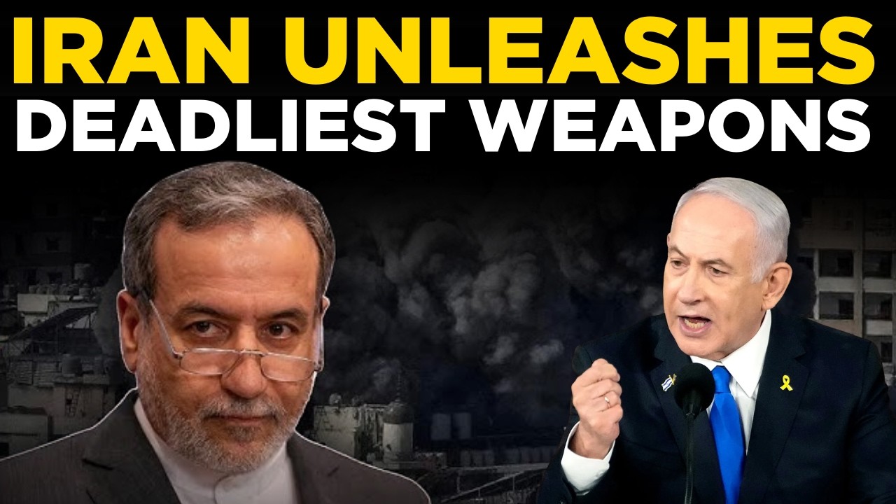 LIVE: Tehran Fires Heavy-Destruction Missile At Israel, Tensions Explode In Middle East| World News