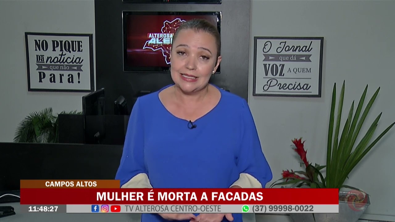 Campos Altos: Mulher é morta a facadas