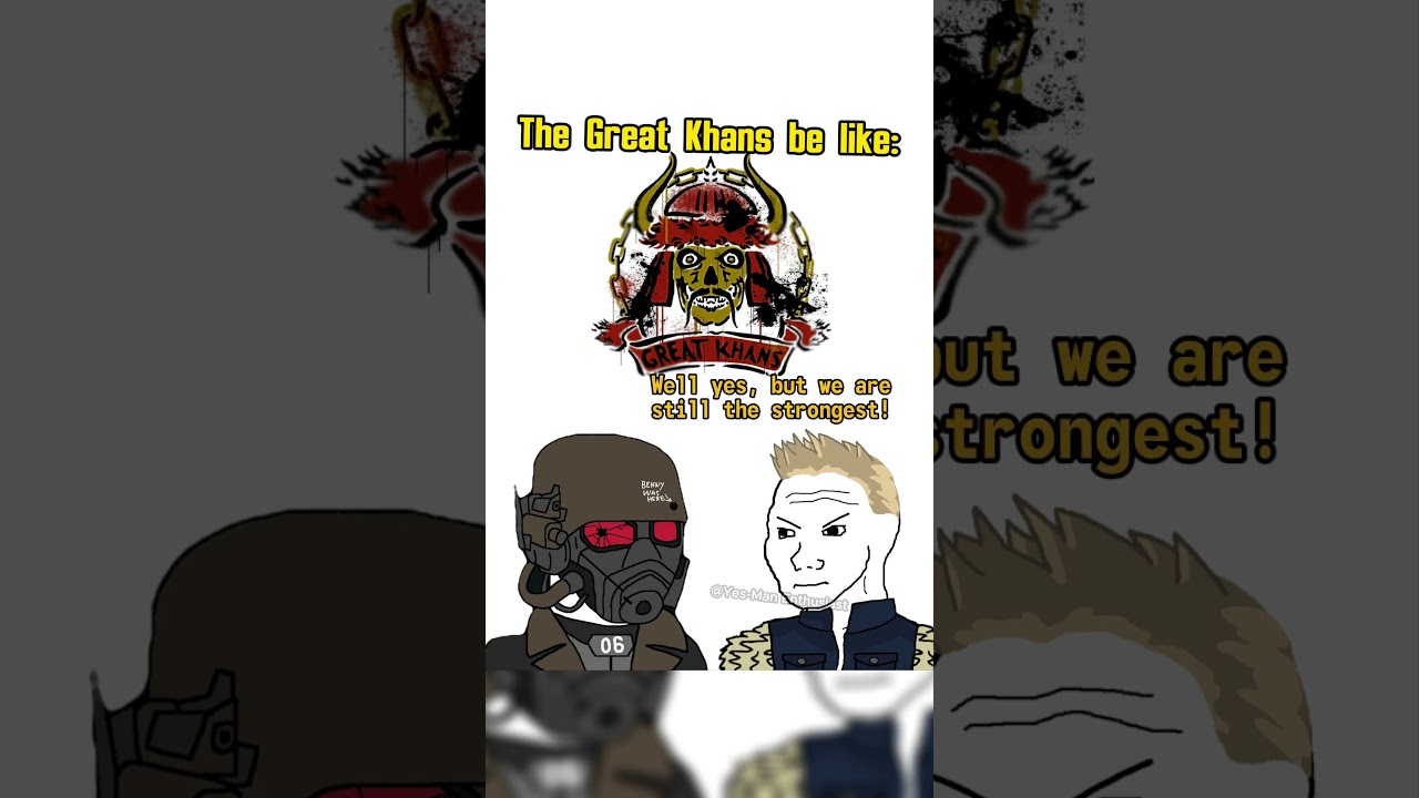 The Great Khans be like: #fallout #memes #shorts