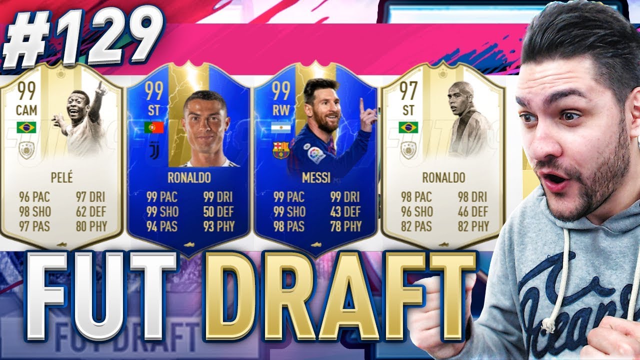 DUMNEZEULE CEEE DRAFT 😍!!! PROVOCAREA VEDETELOR in FIFA 19 DRAFT SPRE GLORIE #129