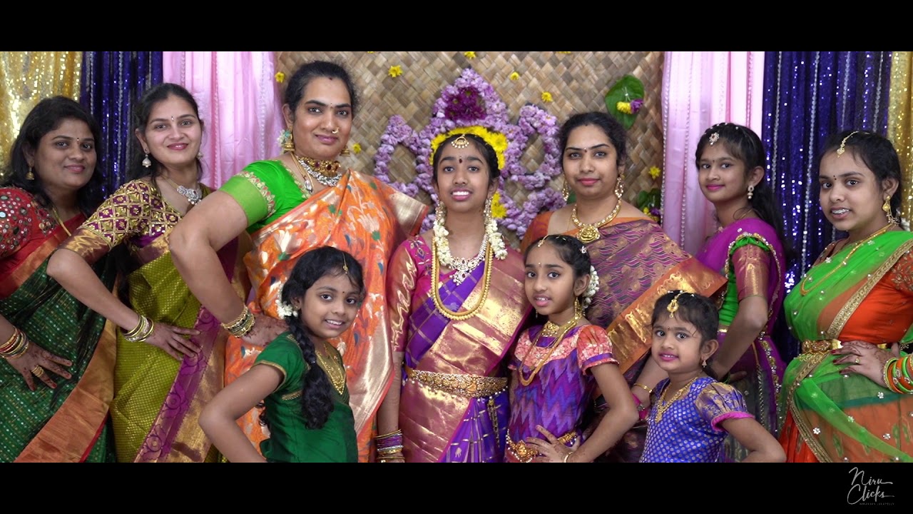 Sri Saanvi's Saree Ceremony Highlights | Cumming, GA | NiruClicks