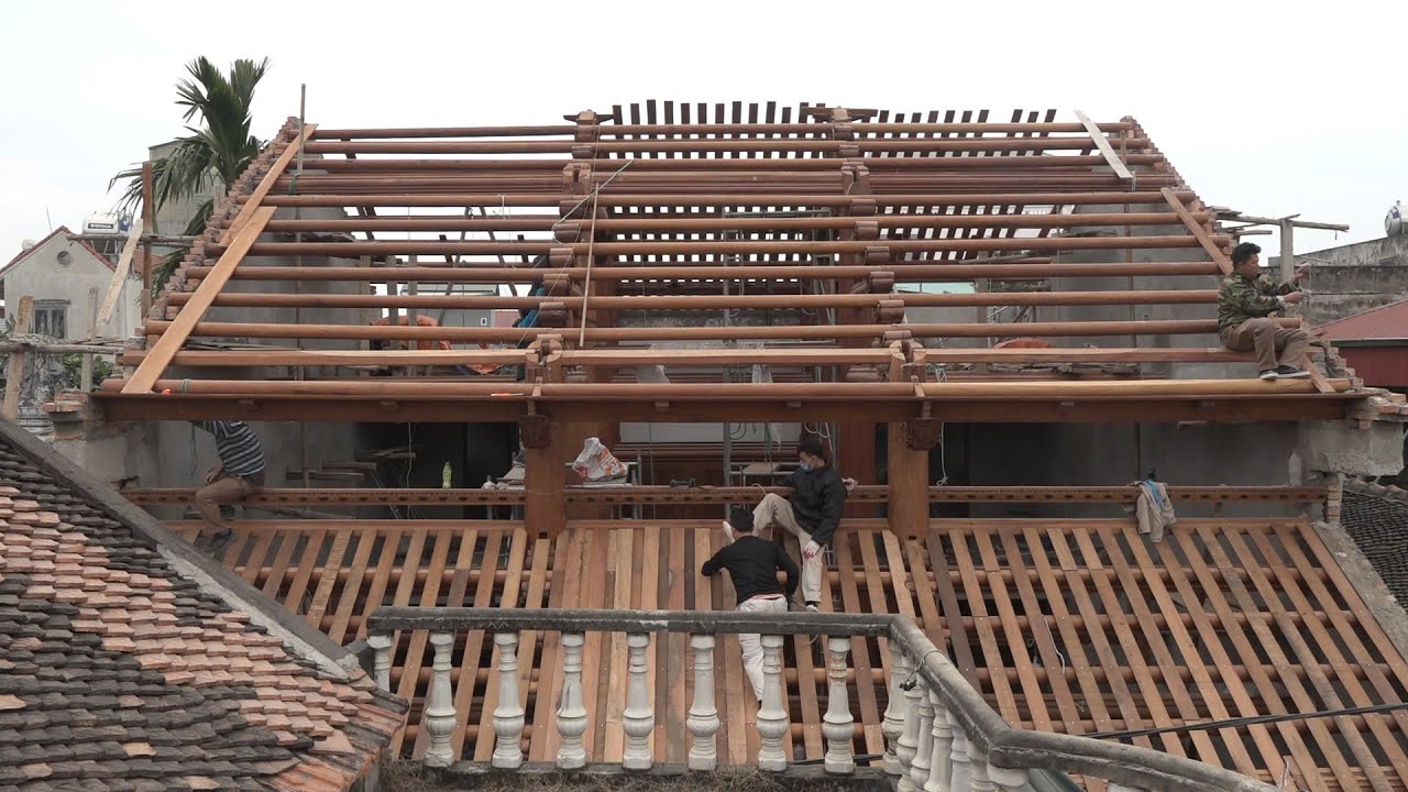 Дневник строительства деревянного дома в традиционной ремесленной деревне «Чанг Сон»