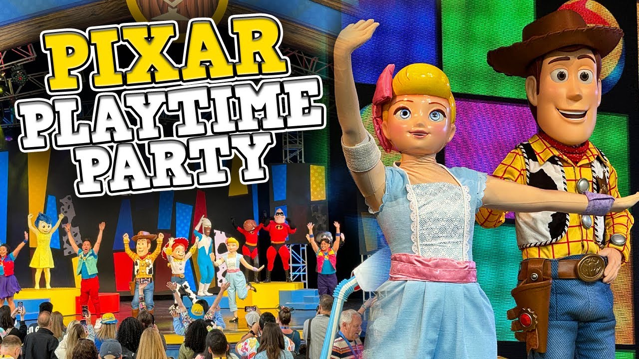 Pixar Pals Playtime Party with Character Meet & Greets - Pixar Fest 2024