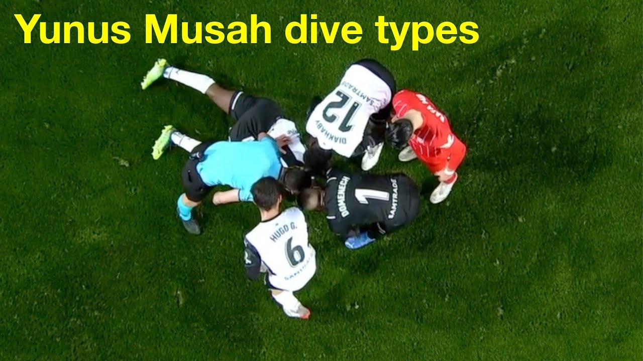 Yunus Musah dive types