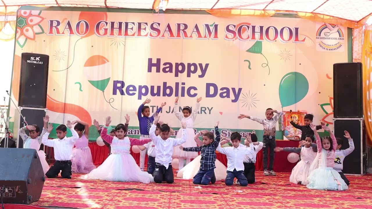 “Ye To Sach Hai Bhagwan Hai” | RGS School Class 1 | Republic Day Special Performance