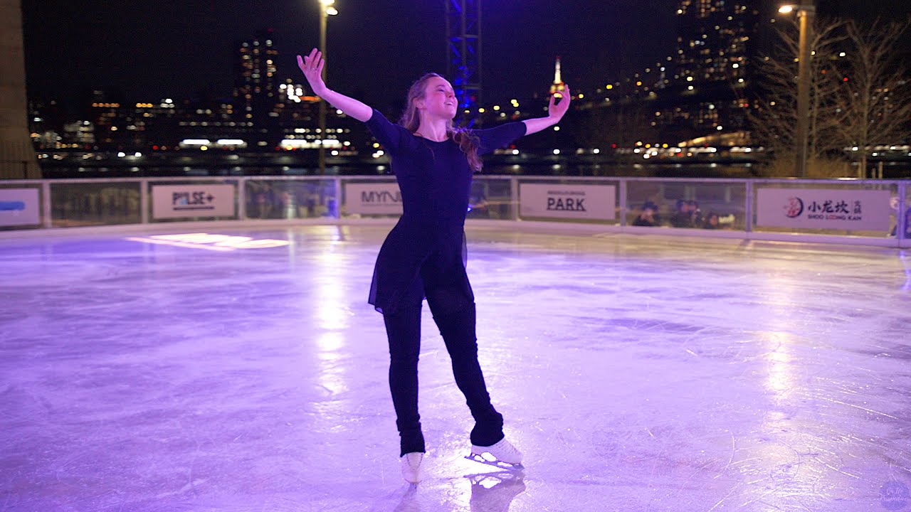 Mariah Bell, "What a Wonderful World", Scott Hamilton's Sk8 To Elimin8 Cancer in Brooklyn