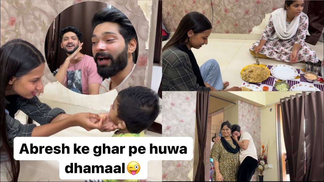 Pehli baar gayi mai abresh k ghar | sab kitne pyaare hai | Aarti vlogs |