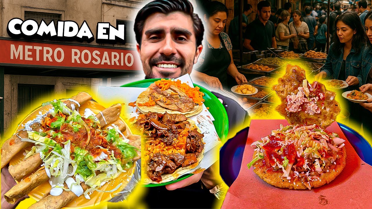 COMIDA FAMOSA DE METRO ROSARIO CDMX