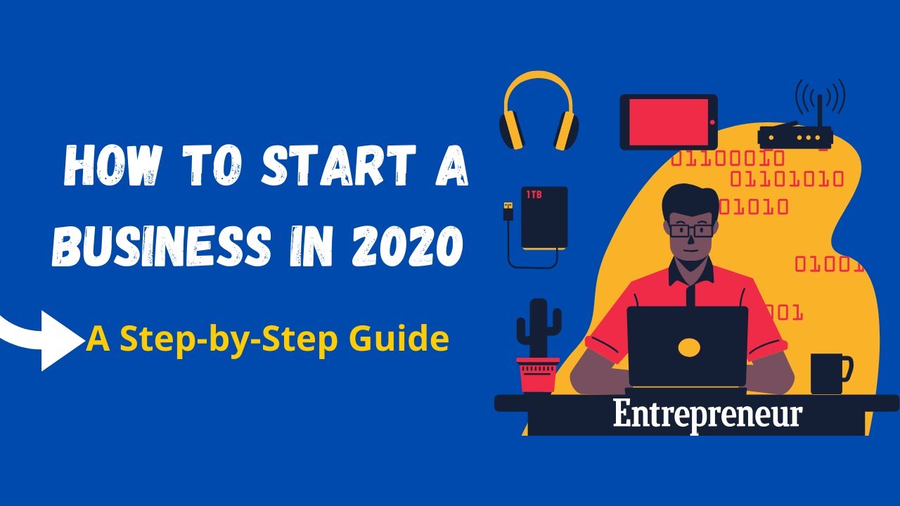 How to Start a Business in 2020 - A Step-by-Step Guide to Open Your Own Business