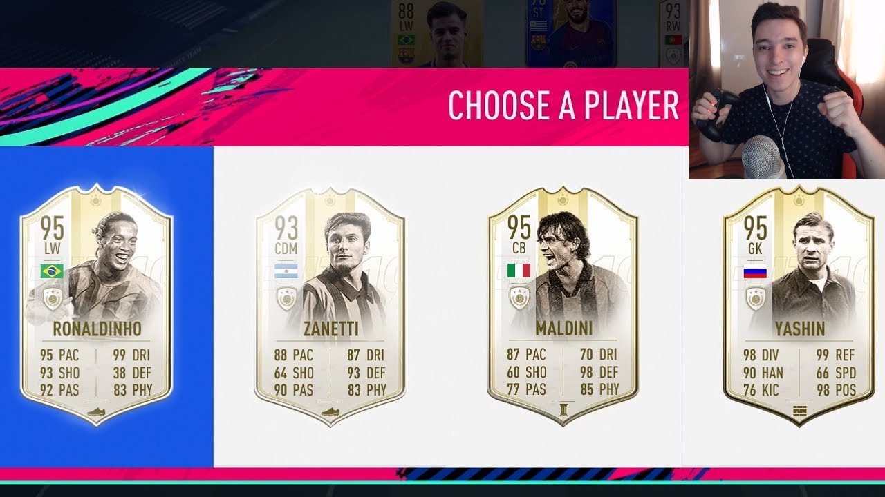ECHIPA PERFECTA LA DRAFT PLINA CU JUCATORI ICON !!! FIFA 19 ROMANIA !!