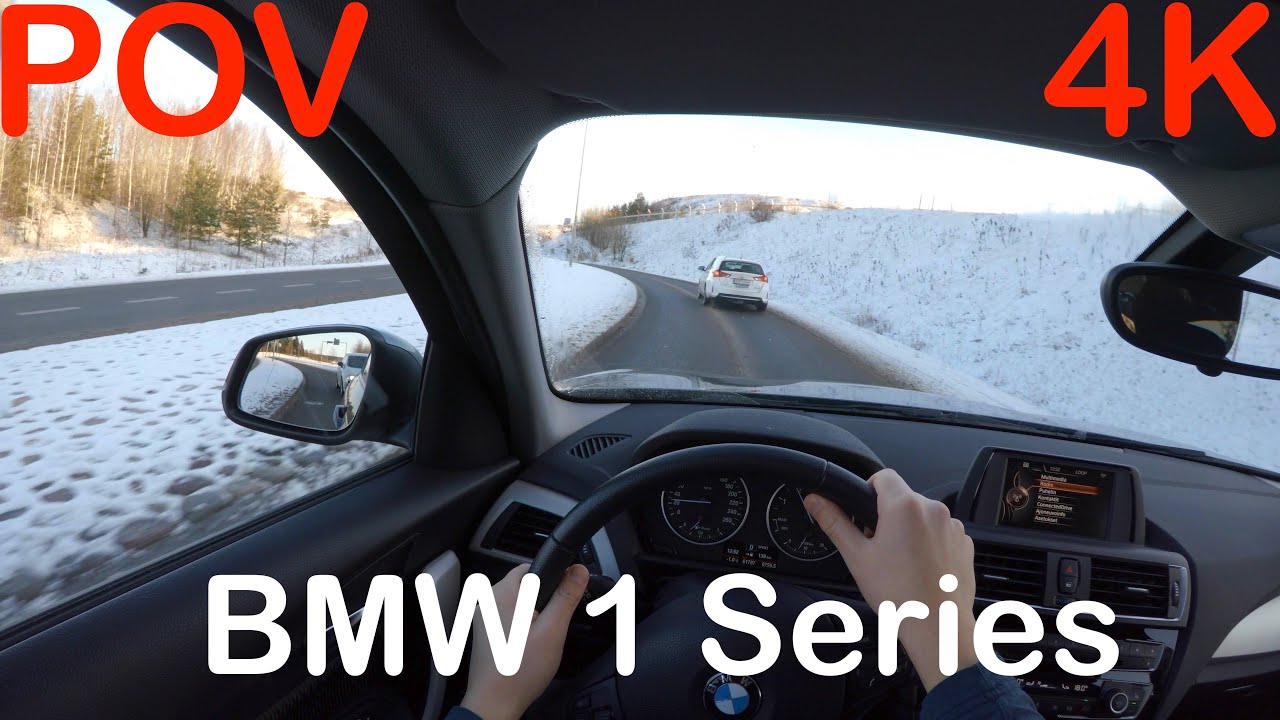 4K POV BMW 1 Series 120d Winter Day Drive + Quick Review - PointOfViewCars