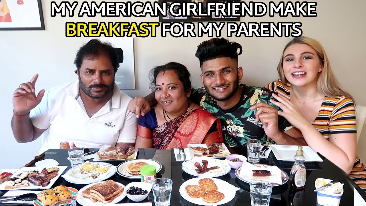 Cooking American Food for My Indian Parents for the First Time || Classic American Breakfast