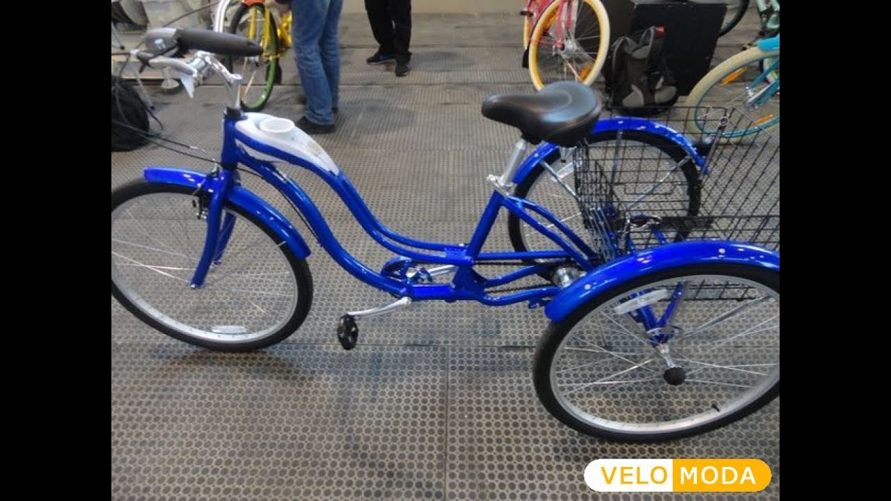 Взрослый трехколесный 26 Schwinn Town&Country 2015 blue
