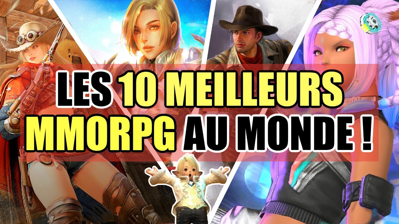 LES 10 MEILLEURS MMORPG AU MONDE selon l'IA ! LE TOP 10 MONDIAL des MMO de ChatGPT !