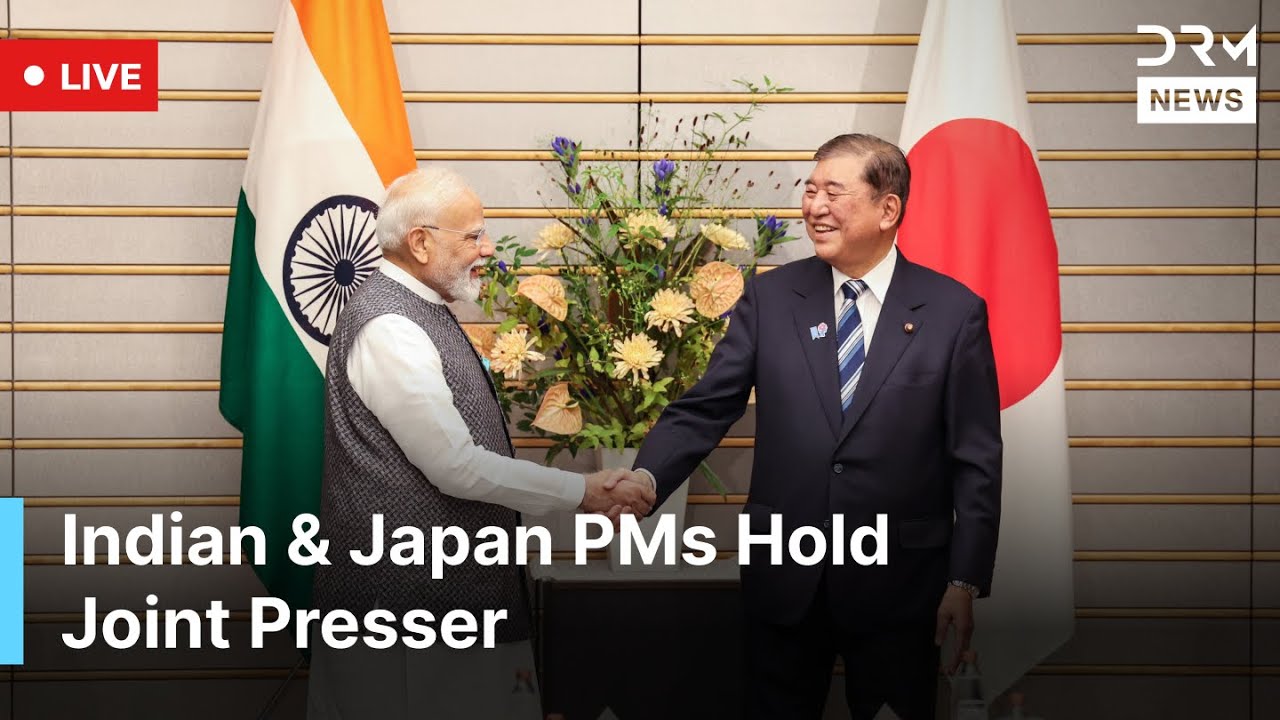 LIVE: Indian PM Modi, Japan's Ishiba Deliver Joint Press Statements in Tokyo | AC1G