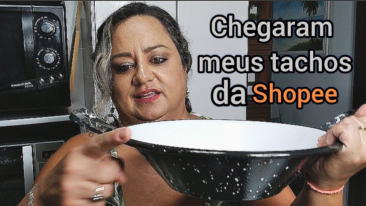 UNBOXING | CHEGARAM MEUS TACHOS ESMALTADOS QUE COMPREI NA SHOPEE