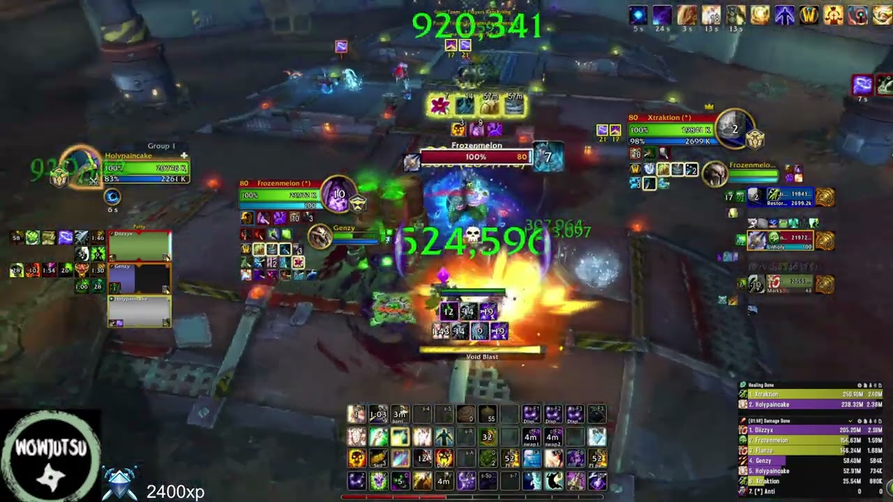How did I keep the lock alive?? Disc Priest (Void) POV - 3v3 2k mmr