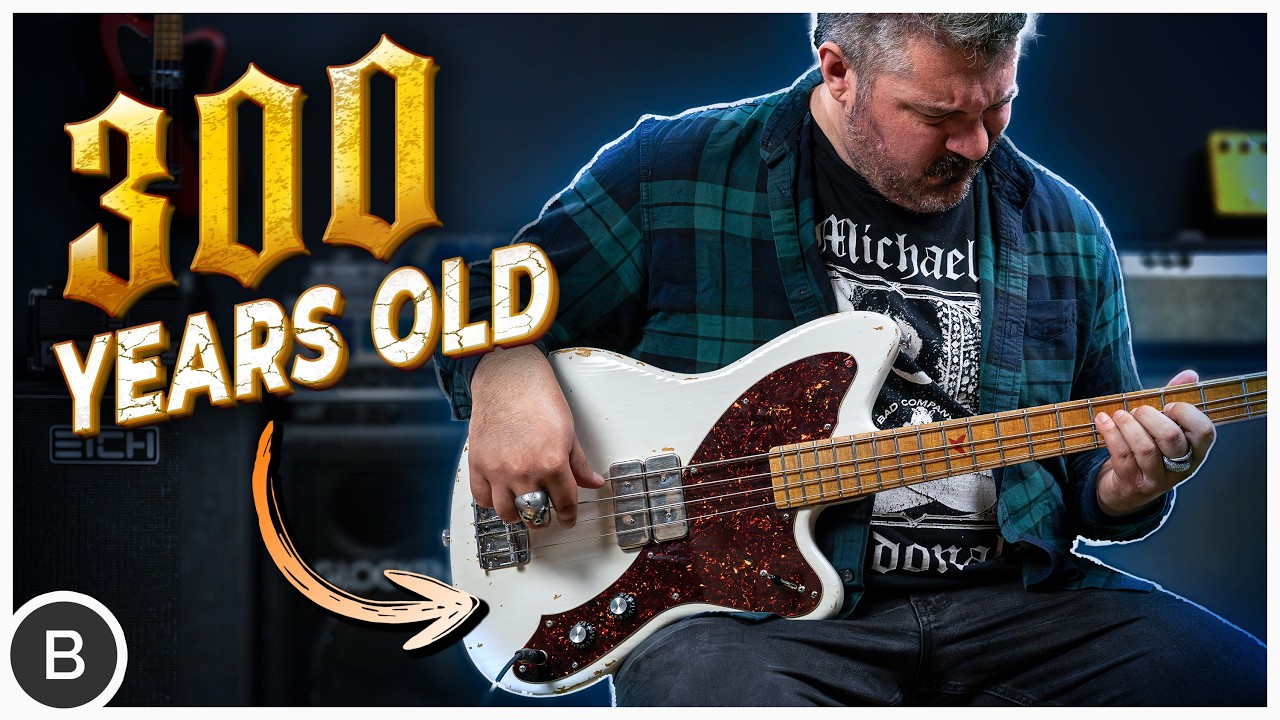 THIS CRAZY BASS IS OLDER THAN THE USA !!