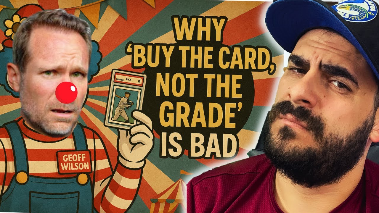 Geoff Wilson doesn’t understand Sports Cards 🫠