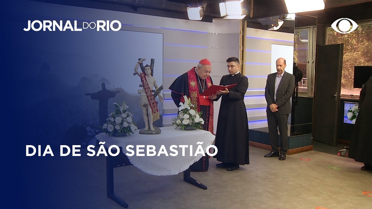 Nos preparativos para o dia do padroeiro do Rio de Janeiro