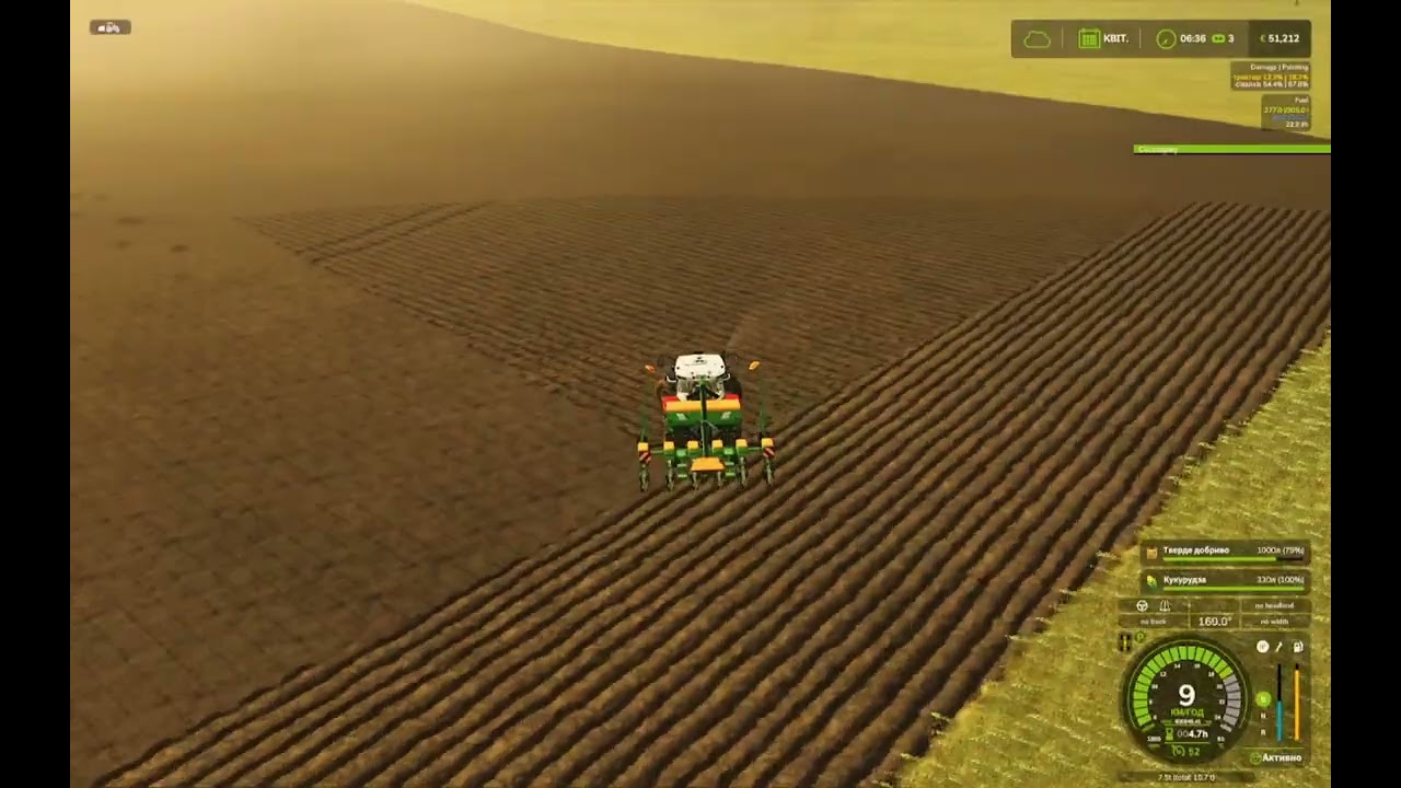 Corn Planting Time-Lapse in Farming Simulator 25 | Spring Sowing Season