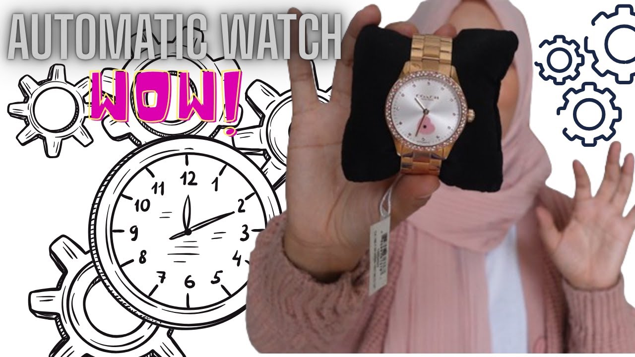 Coach Brooks Rose Gold Automatic Watch (14504523)