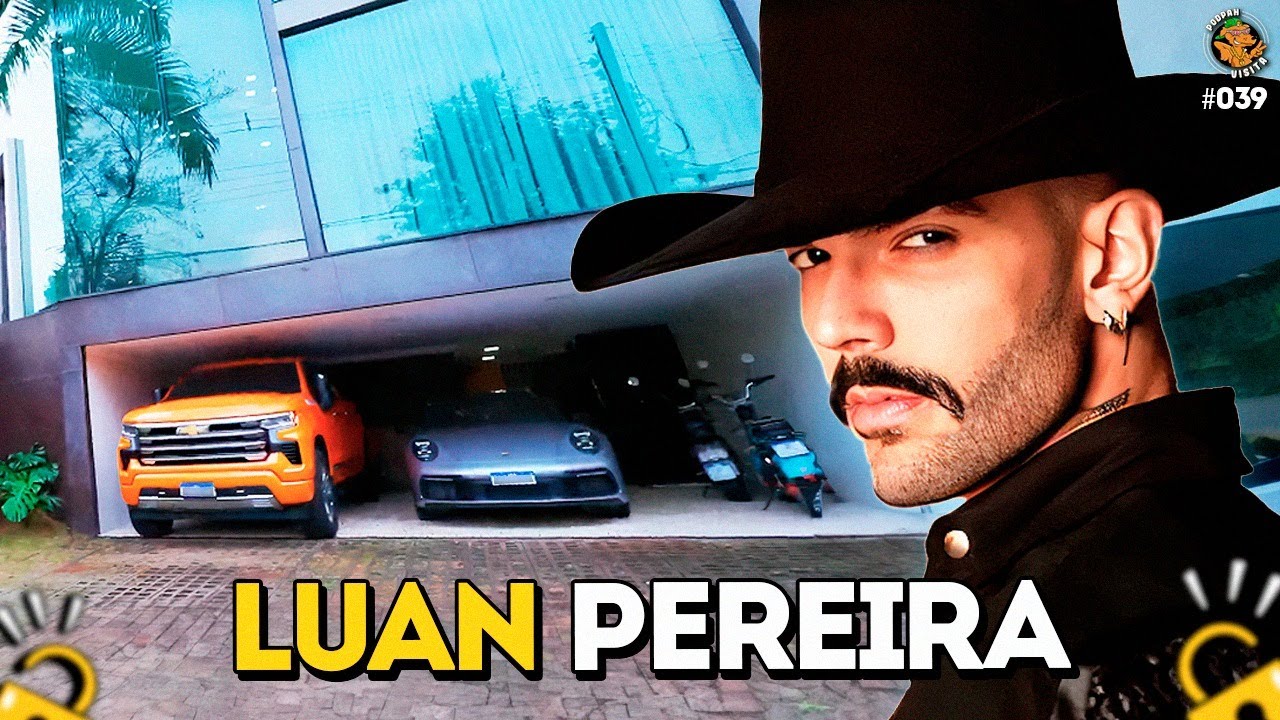 LUAN PEREIRA ABRE MANSÃO QUE COMPROU DEPOIS DE “DENTRO DA HILUX” - Podpah Visita #39