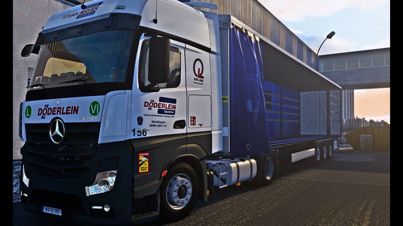 ETS2 | Realistic Story Driving | Mercedes Benz New Actross MP4 POV Drive