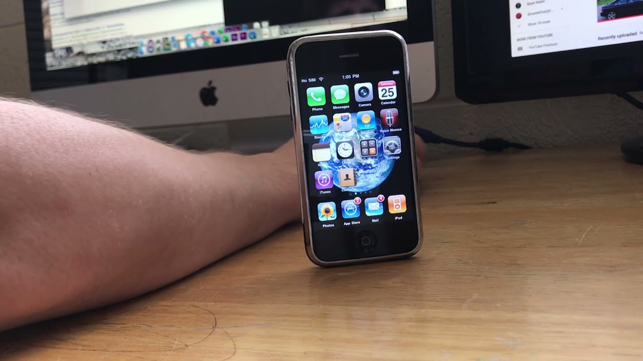Rare iPhone 2g (First Generation) Home Button and Screen Repair