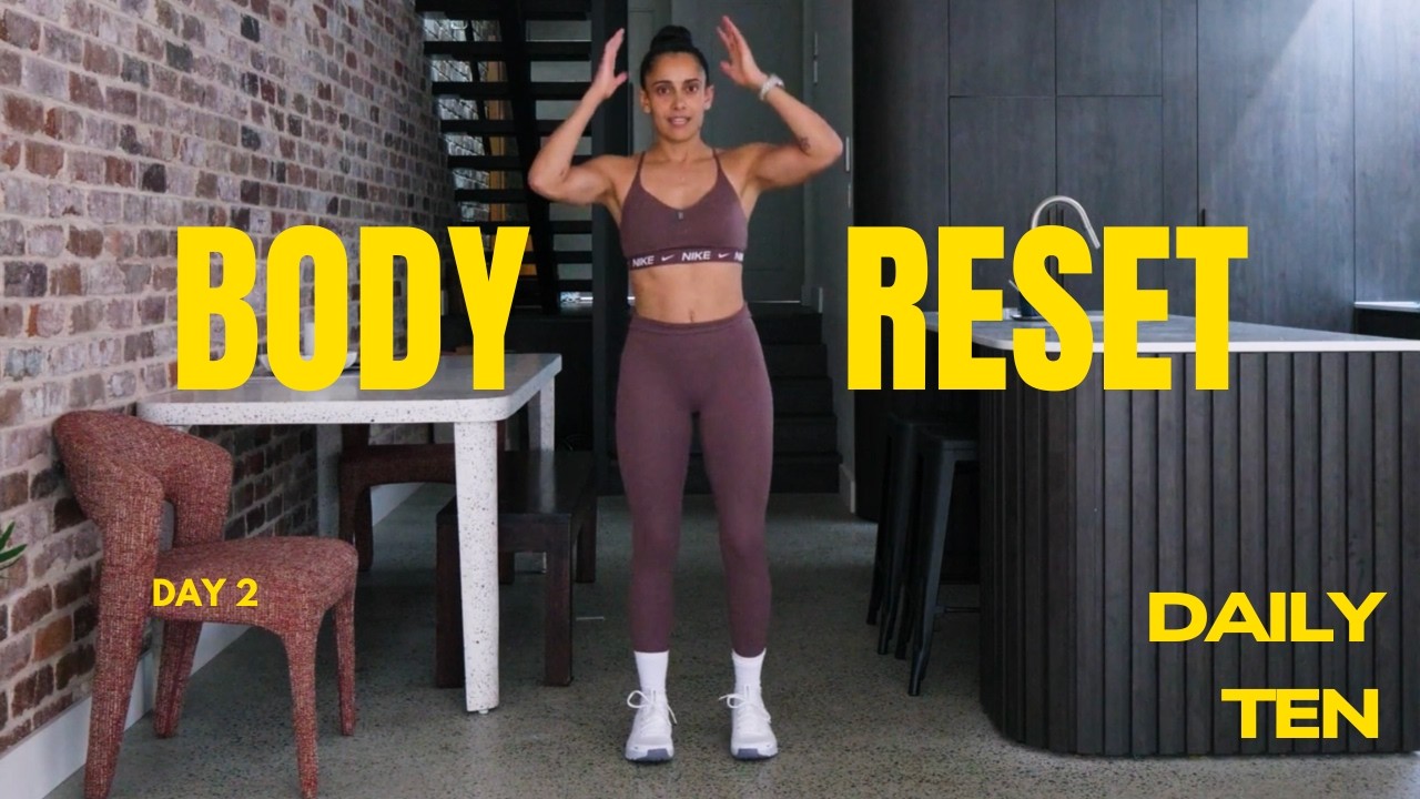 10-Min Full Body Reset (Move Your Body, Change Your State) | Body Reset - Day 2 | Daily Ten