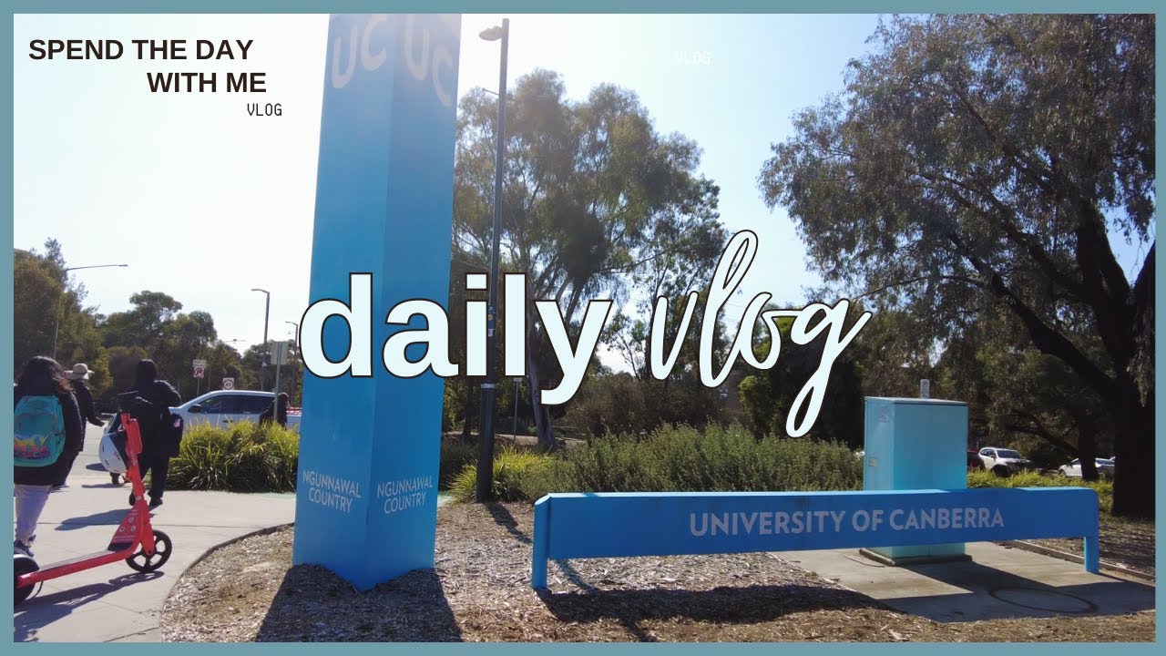 VLOG 1: First Week as an International Student in Canberra | University of Canberra