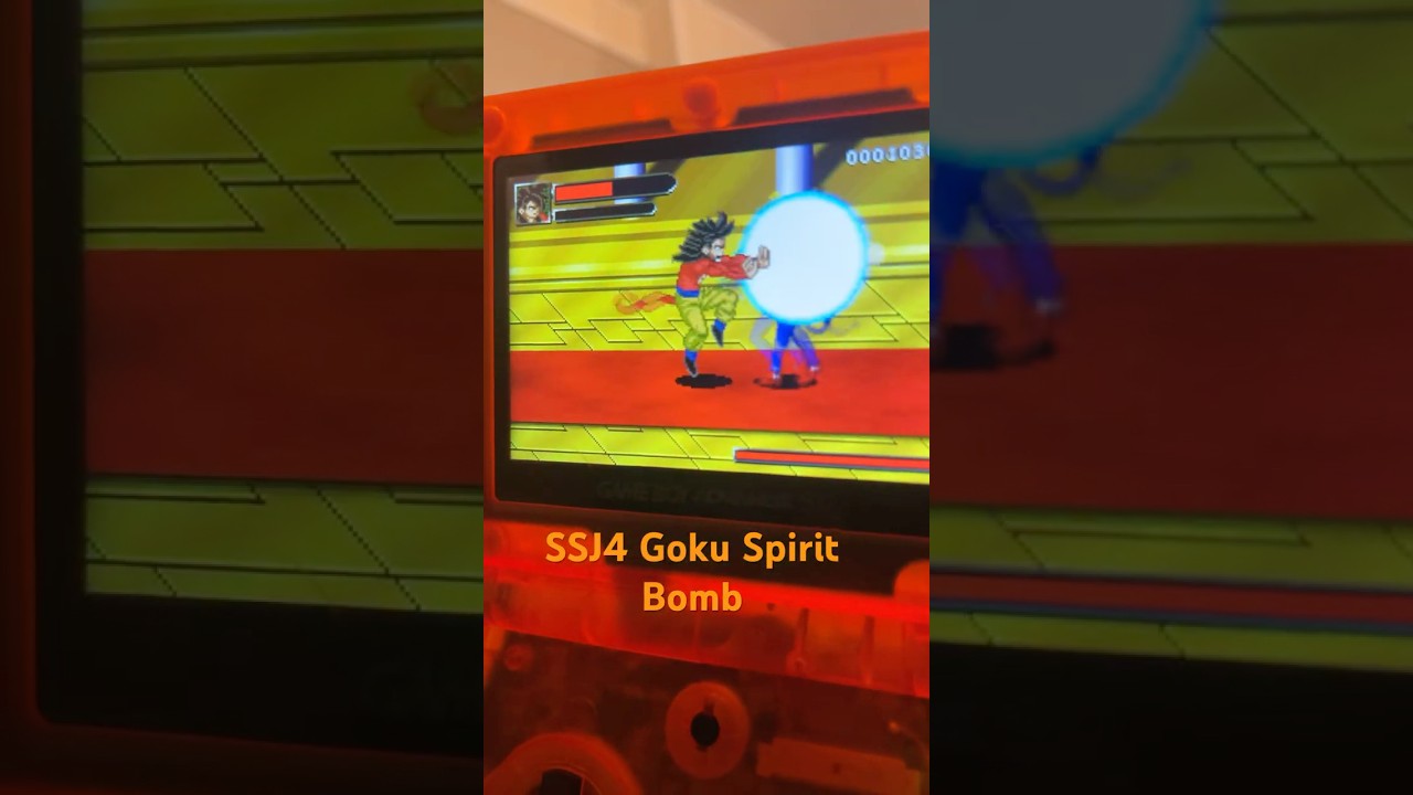Dragon Ball GT Transformation SSJ4 Goku Spirit Bomb