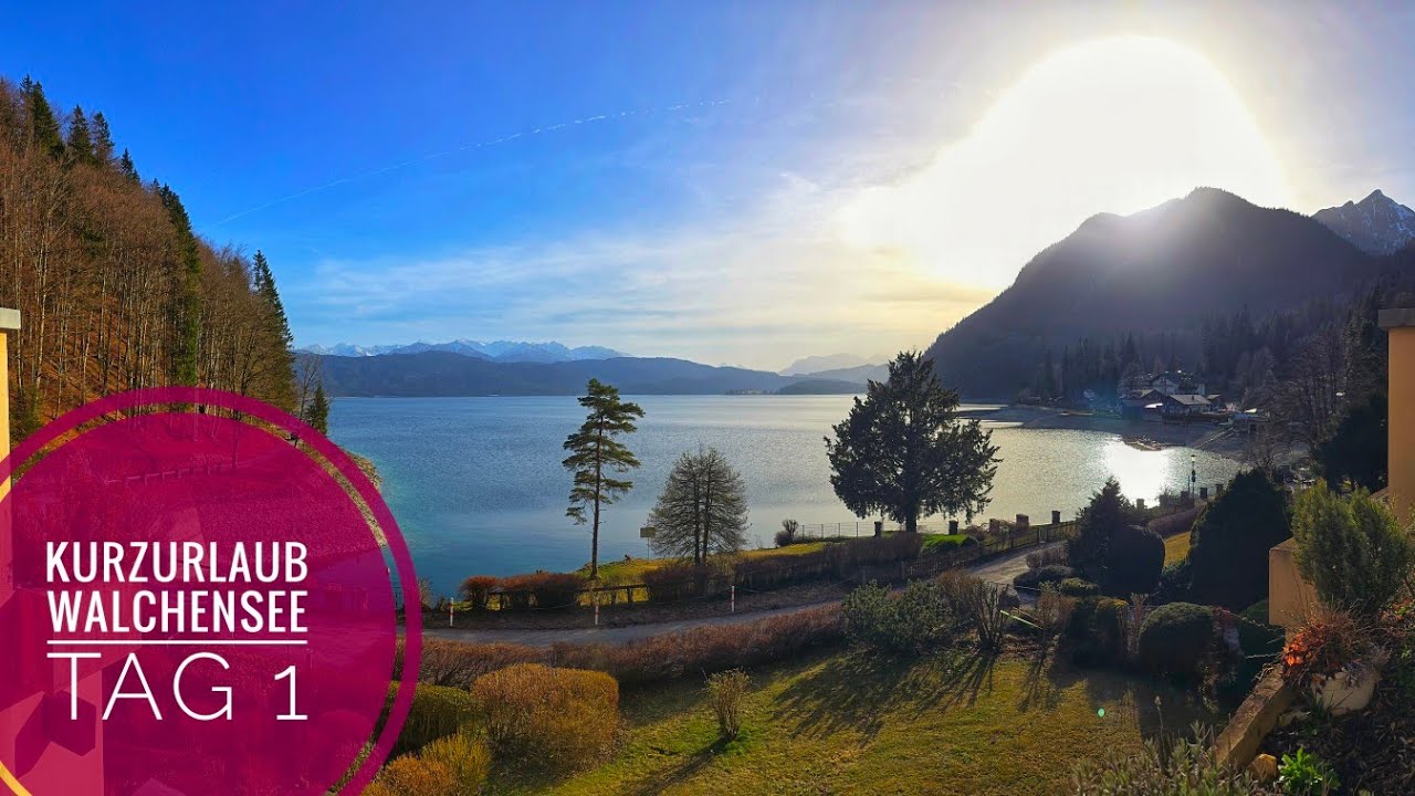 Kurzurlaub Walchensee Anreise Tag 1