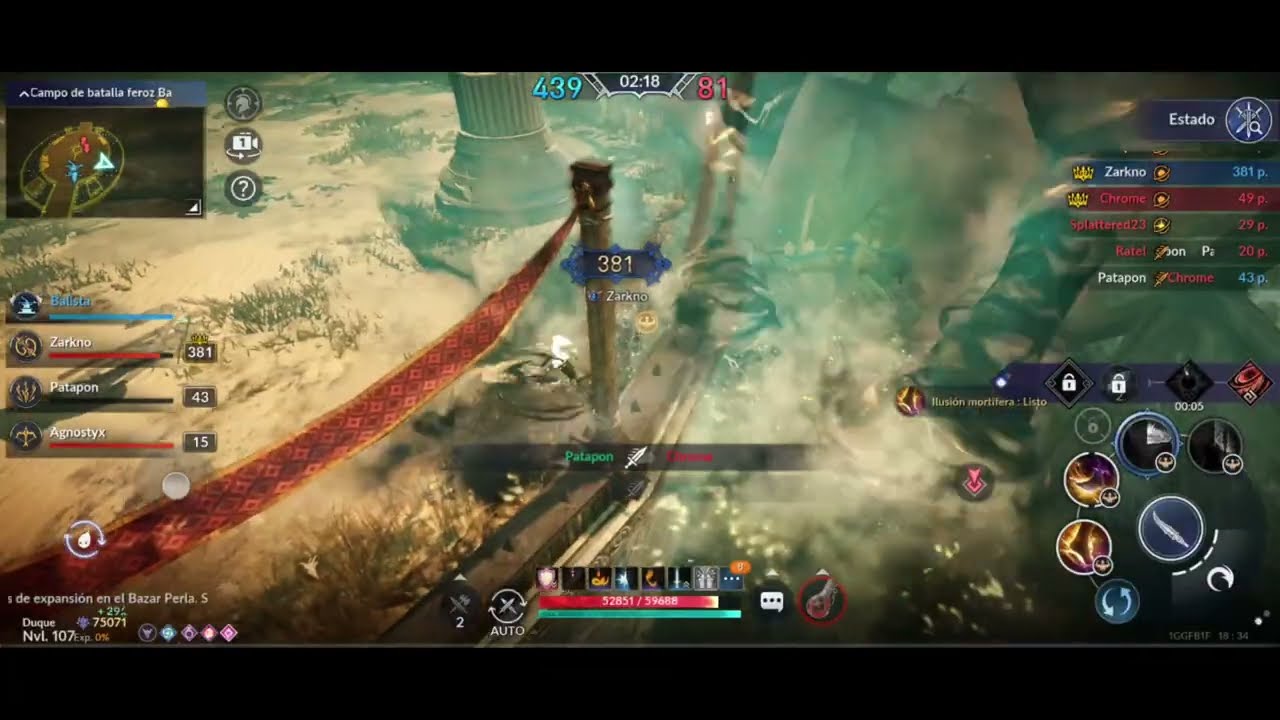 Black Desert Mobile Zayed Old Ramoness feat. Patapon and Agnostyx