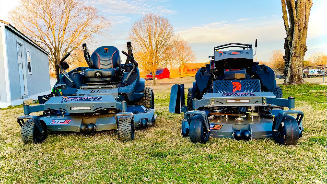 The All New King of Grass Stander by Spartan Mowers