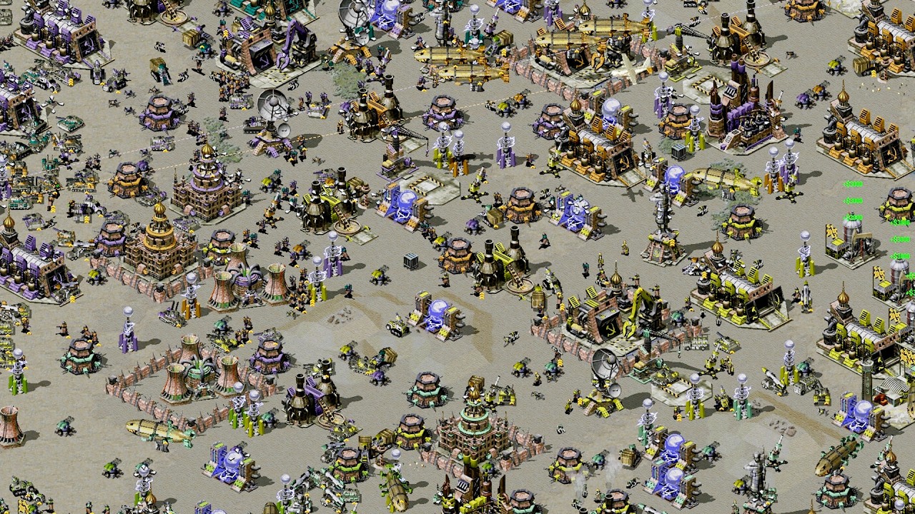 Red Alert 2 Gameplay - Bottleneck Island - Yuri's Revenge