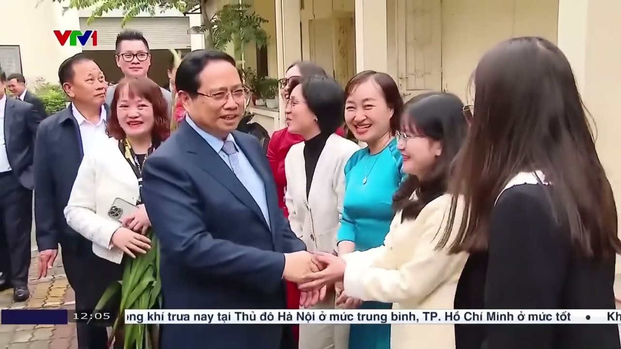 Thủ tướng Chính phủ Phạm Minh Chính đã tới thăm Viện Hàn lâm Khoa học và Công nghệ Việt Nam