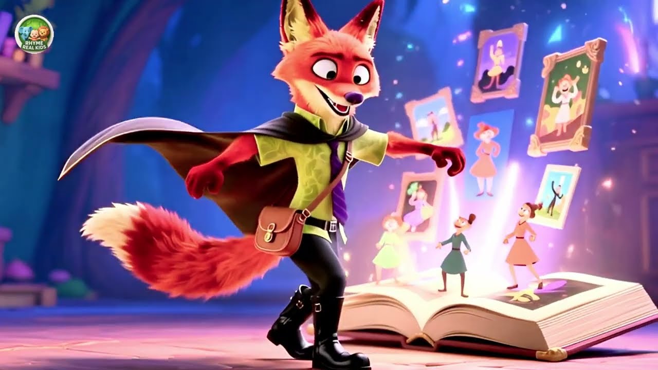 **Baby Fox the Magic 🦊✨ Magical Fox Adventure Song for Kids | Viral Nursery Rhyme**