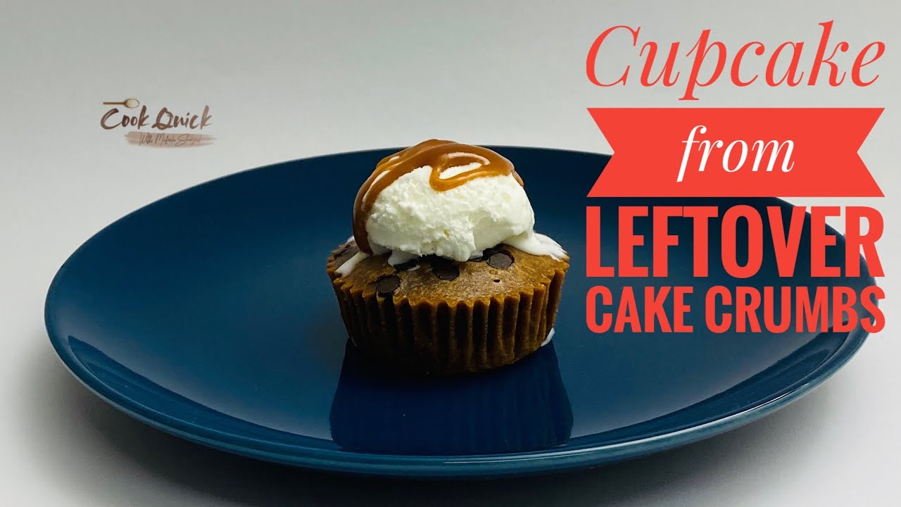 Cupcake from leftover cake crumbs | Cook Quick