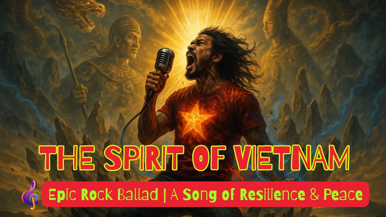 🎵 The Spirit of Vietnam - Epic Rock Ballad | A Song of Resilience & Peace
