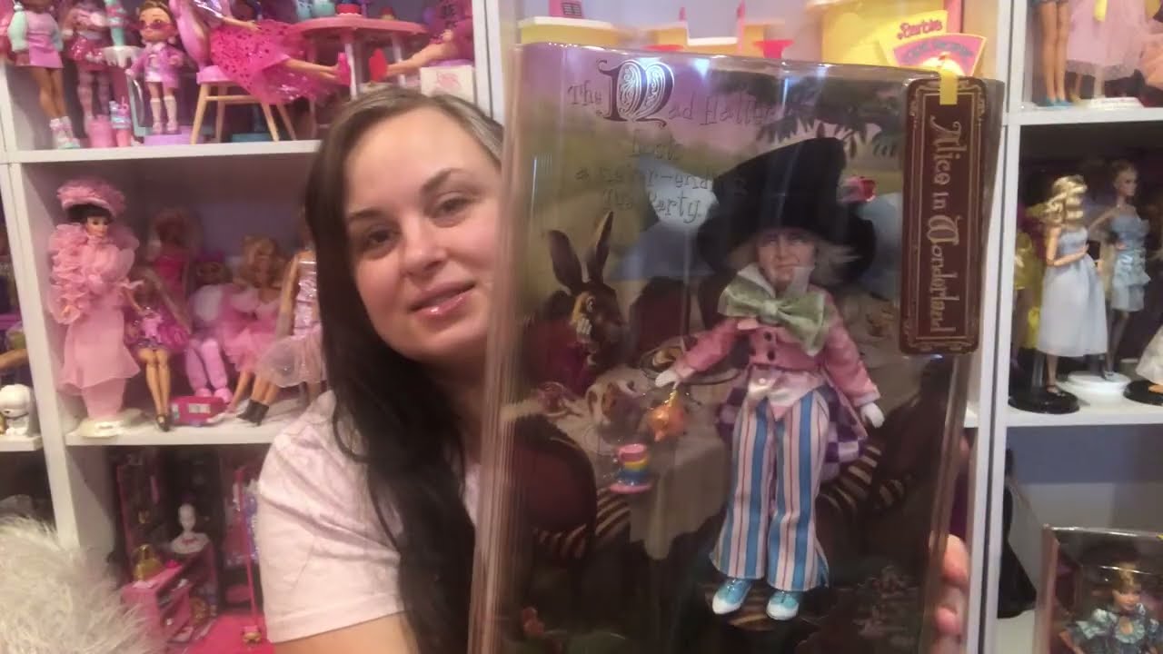 2007 Mattel Mad Hatter doll - Alice in Wonderland 