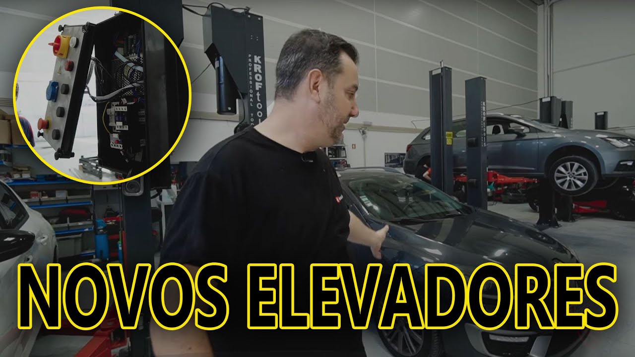Compramos NOVOS ELEVADORES para a MOTORTUBE !!