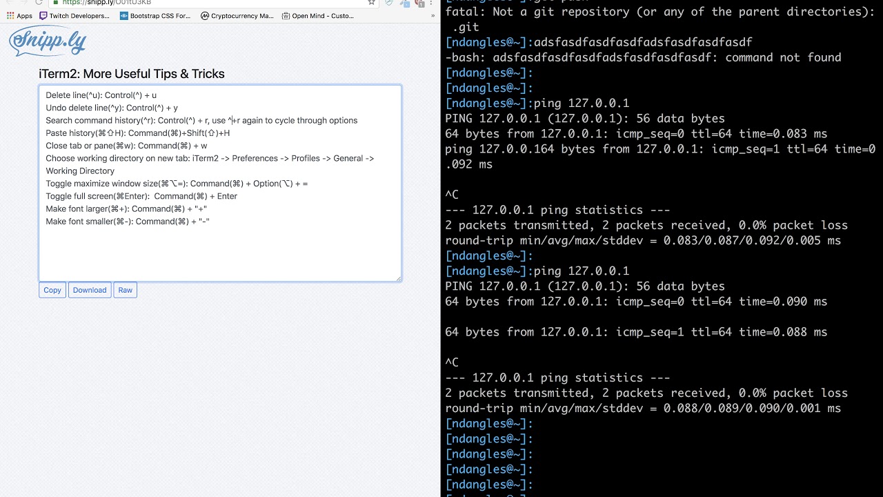 iTerm2: More Useful Tips and Tricks