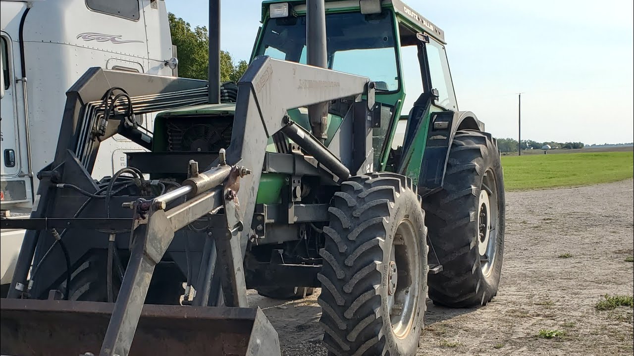 Deutz fahr Dx 6.30 Tractor 1023A-S First day on the Farm